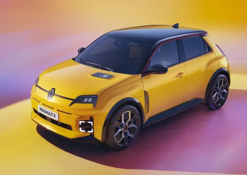 Image commerciale de la renault 5